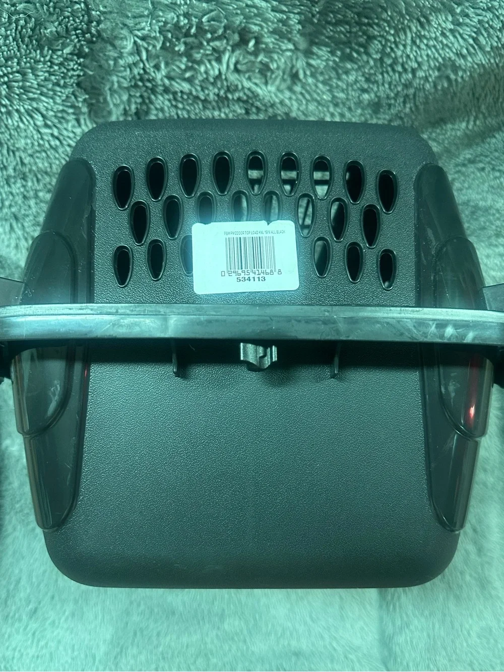 Black 2-Door Small Pet Kennel